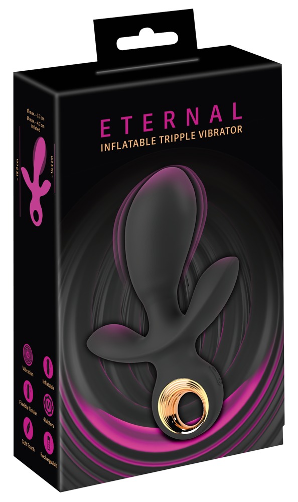 ETERNAL piepūšamie trīskāršie vibratori