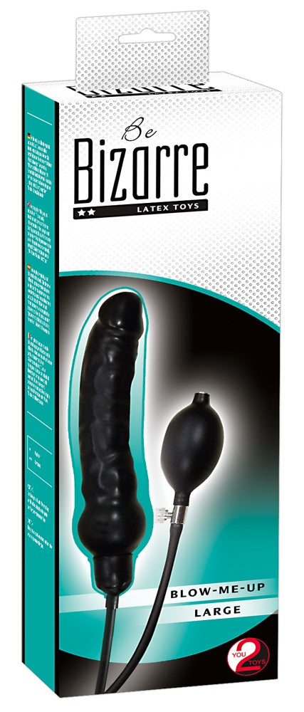 Blow-Me-Up Latex ХL Dildo