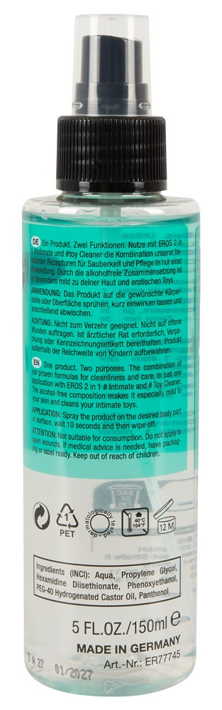 EROS Intimate & Toy Cleaner Spray 150ml