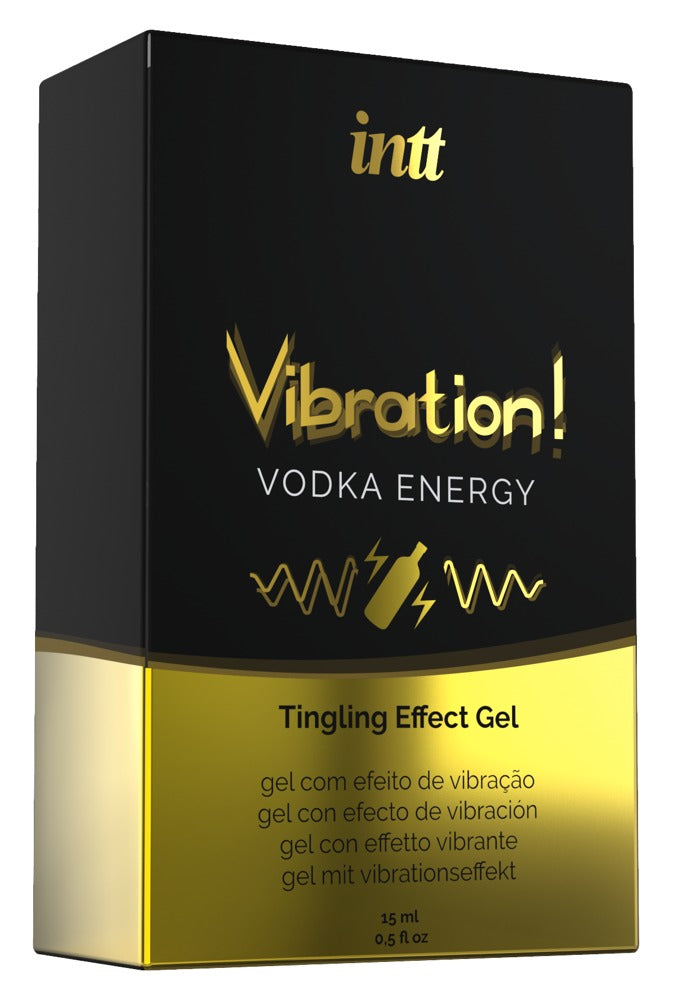 Gel Vibration Vodka Energy Drink 15 ml