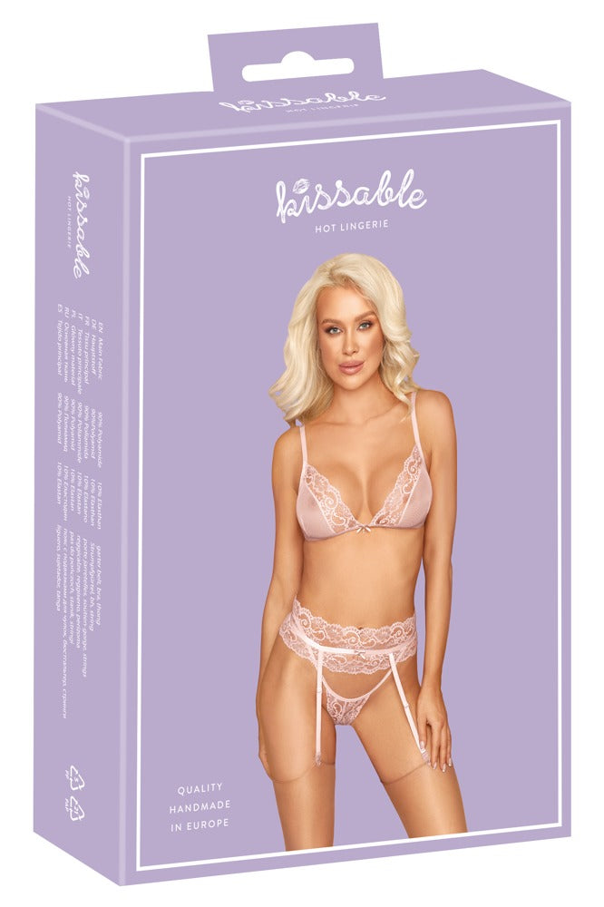 Suspender set Kissable L/XL