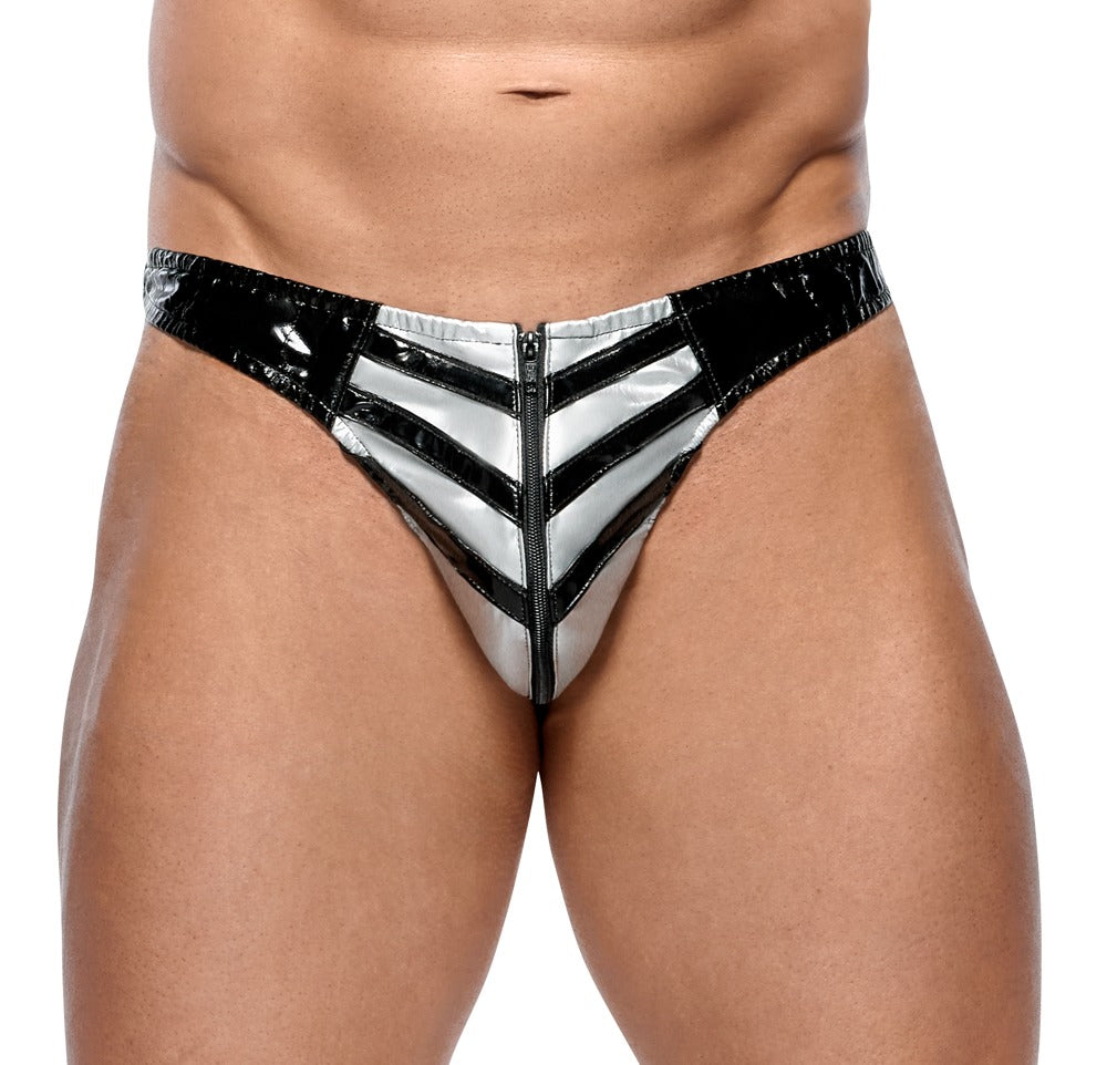 Vinyl Briefs Men M