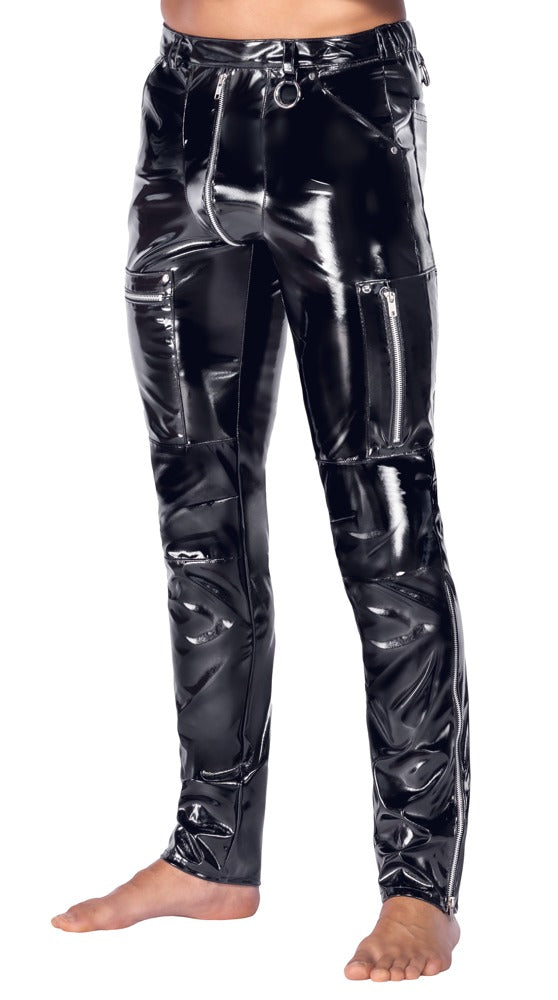 Men's Vinyl Trousers M