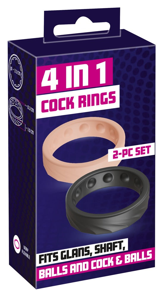 4in1 Cock Rings set