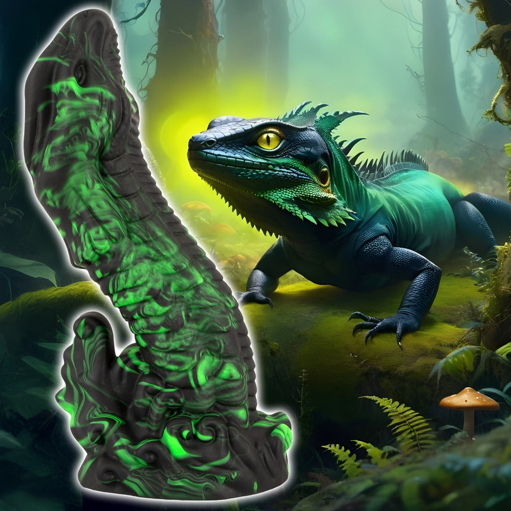 Lizard Peak – fantāzijas faloimitators ar piesūcekni