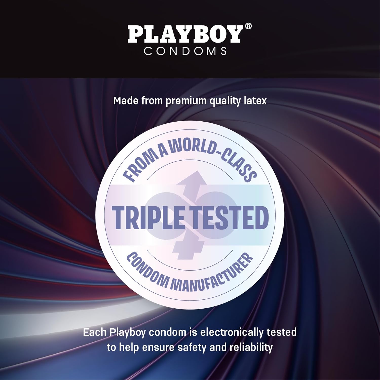 PLAYBOY Spin-ON prezervatīvi 54 mm 12 gab.