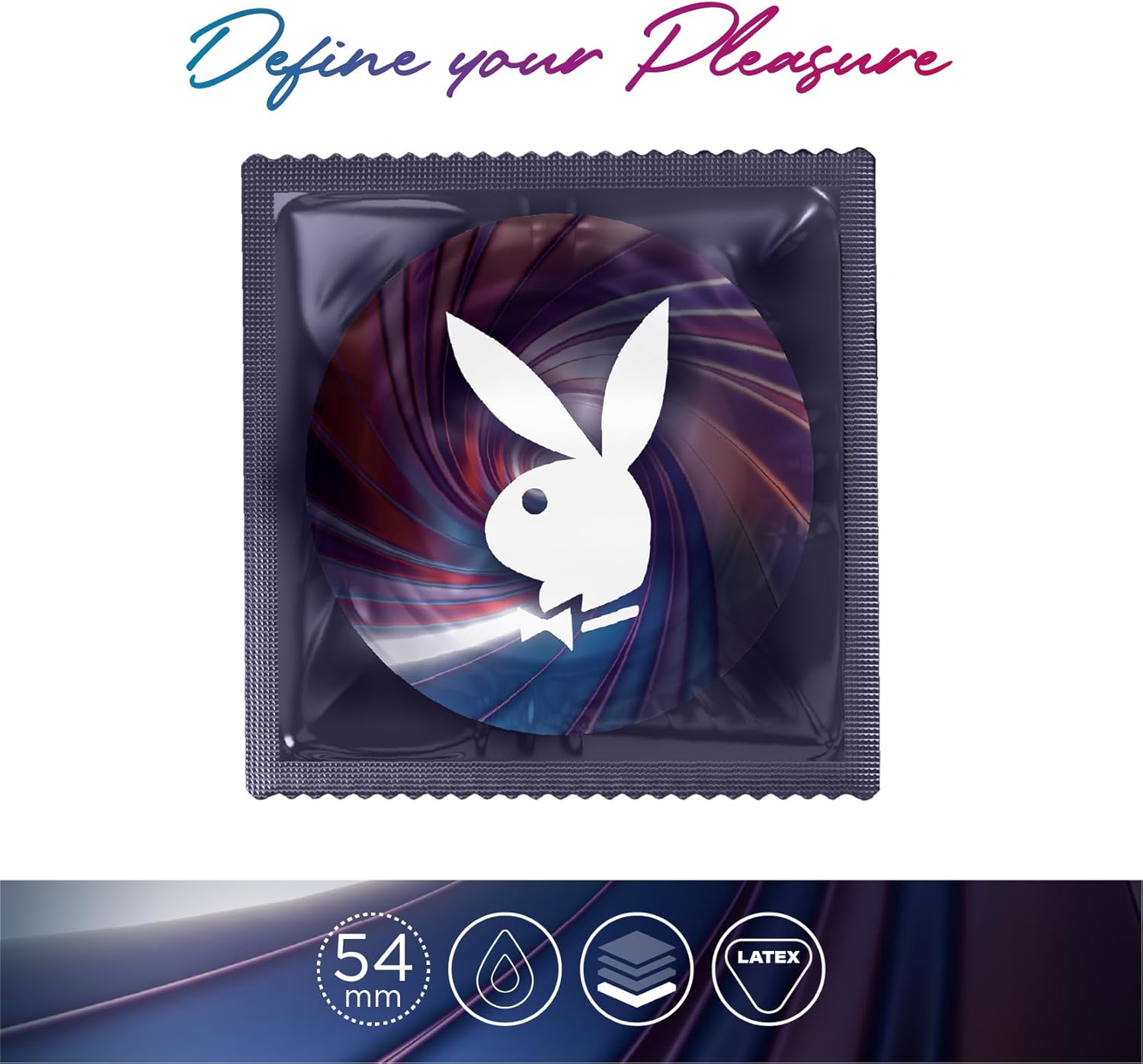PLAYBOY Spin-ON prezervatīvi 54 mm 12 gab.