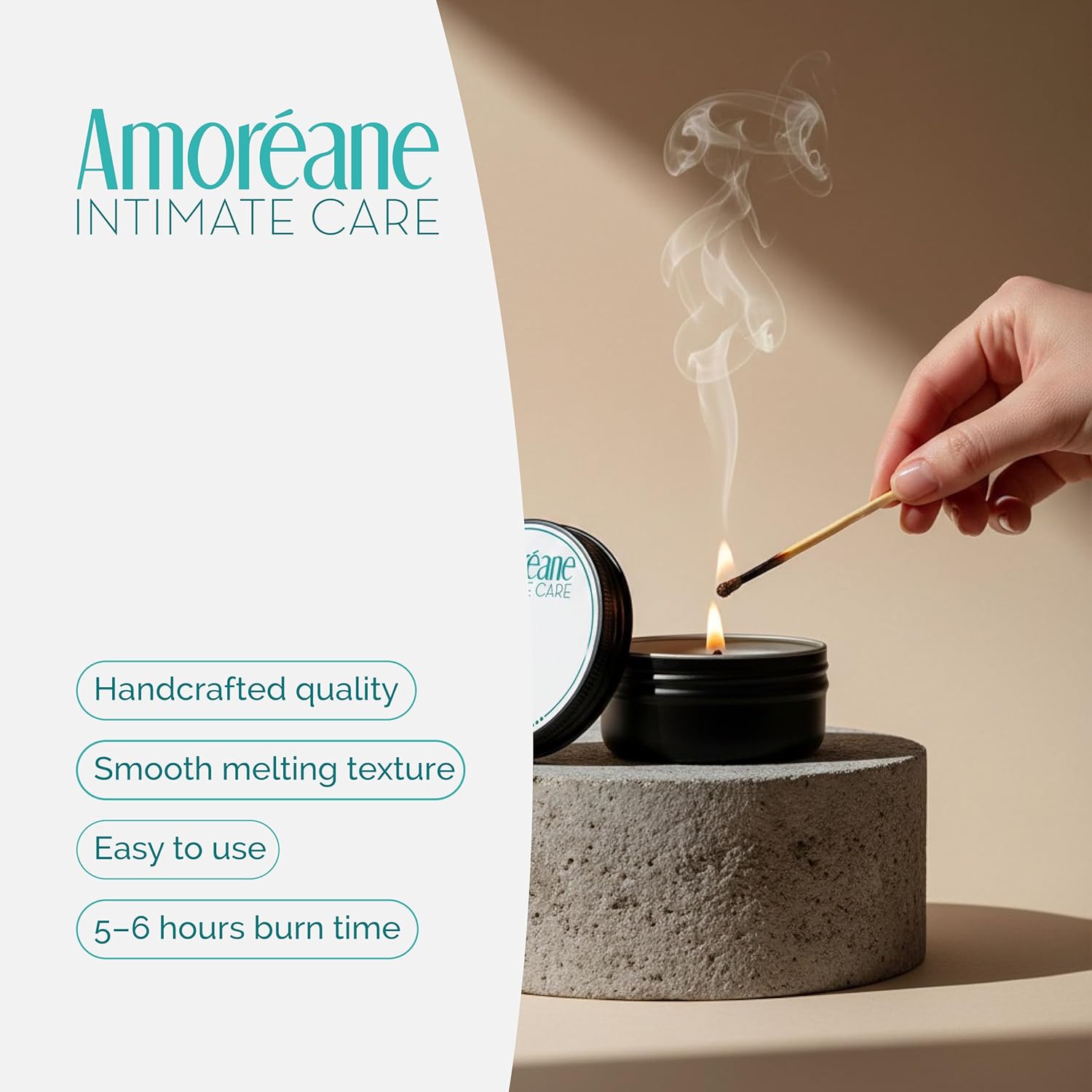 Amoreane Scented Massage Candle Tropical 30 ml