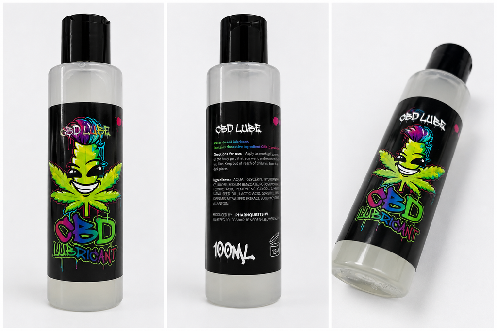CBD Lube Cannabis Gel-lubrikants 100 ml