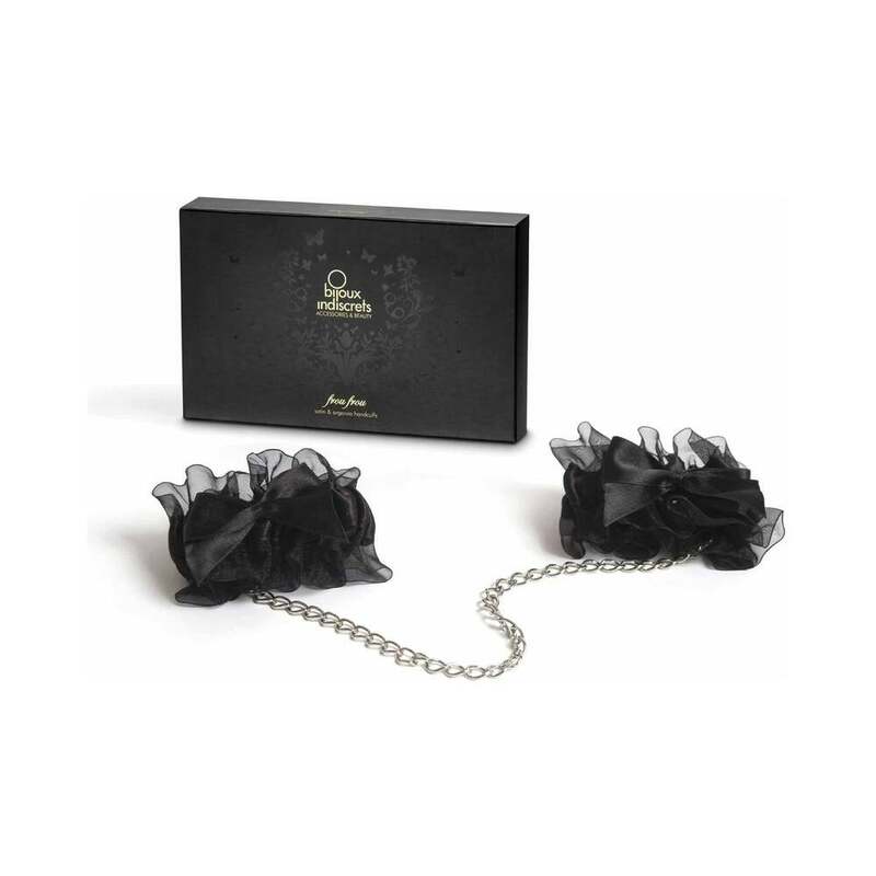 Bijoux Indiscrets Frou Frou Satin & Organza Cuffs-0
