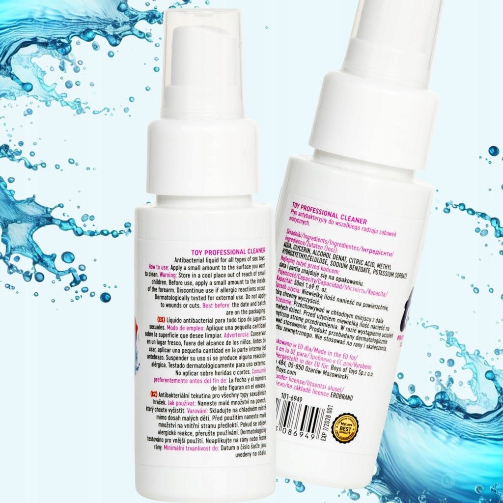 MyLove Toy Cleaner – antibakteriāls rotaļlietu tīrīšanas sprejs 50 ml