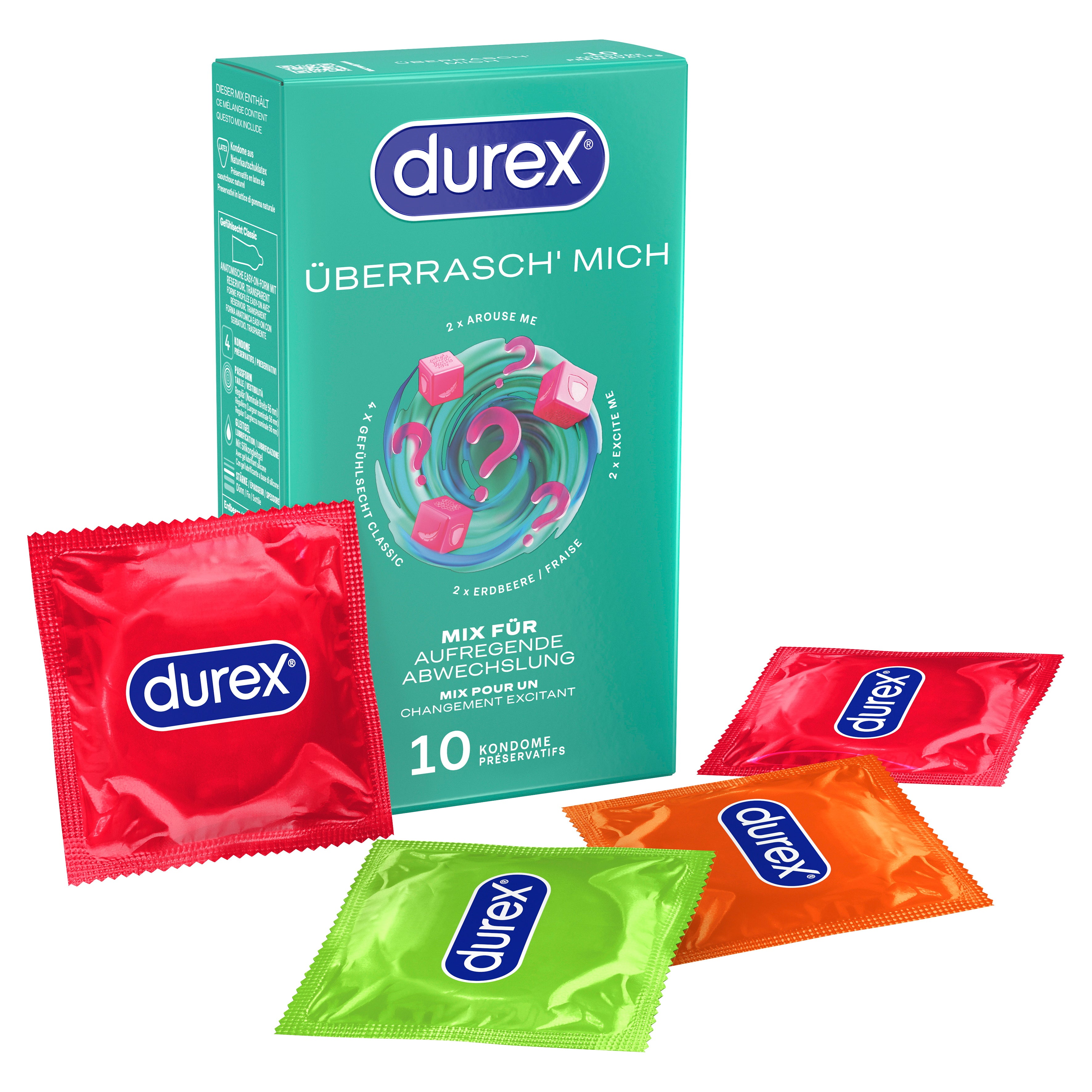 Durex Überrasch' Mich prezervati 10 gab.