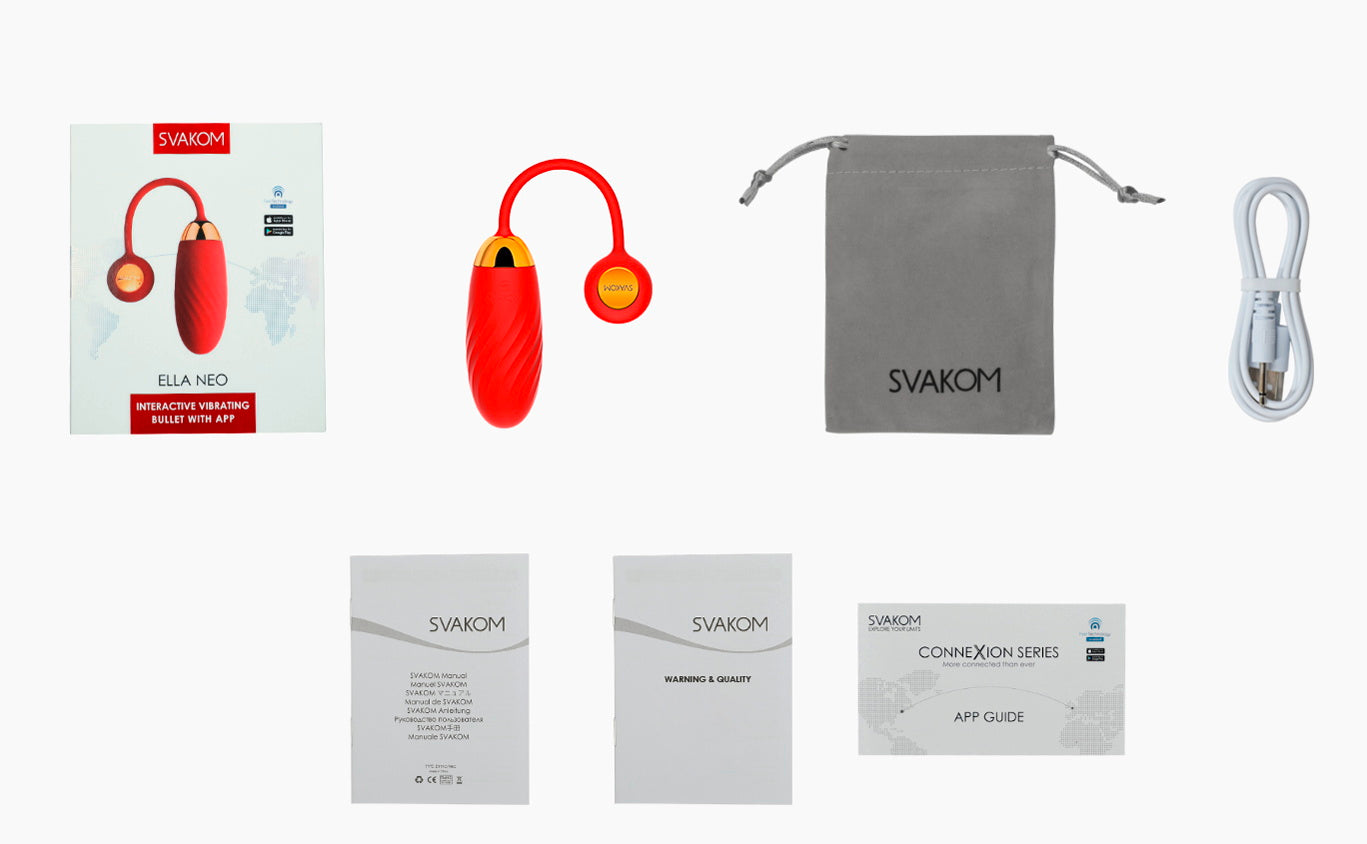 Ella Neo interaktīva vibro-bumbiņas bauda