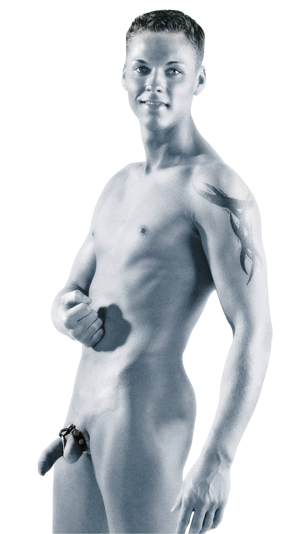 Cock & Ball Strap siksna ar metāla gredzeniem