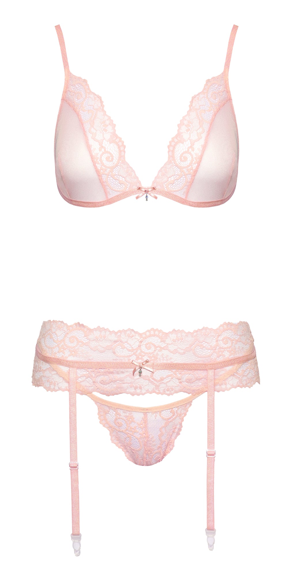 Suspender set Kissable L/XL