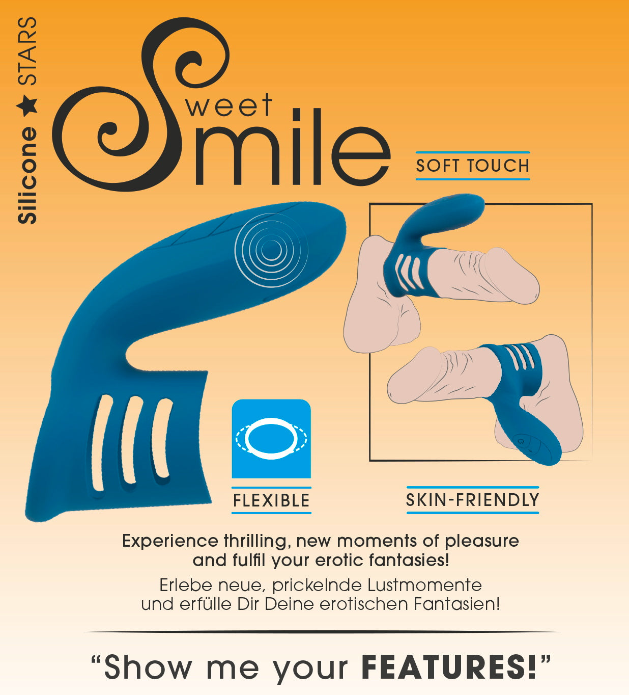 Smile Vibrating Cock Ring