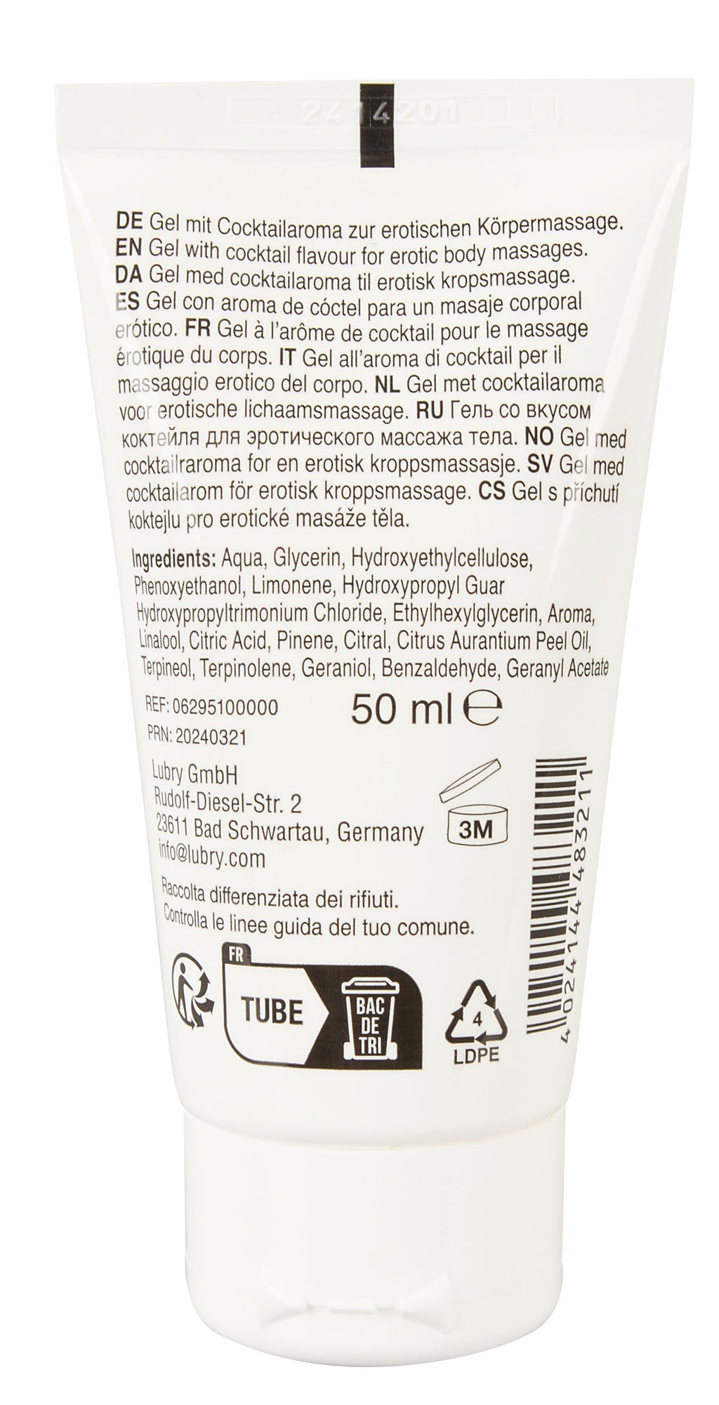 Lick it! Sex on the Beach garduma gēls 50 ml