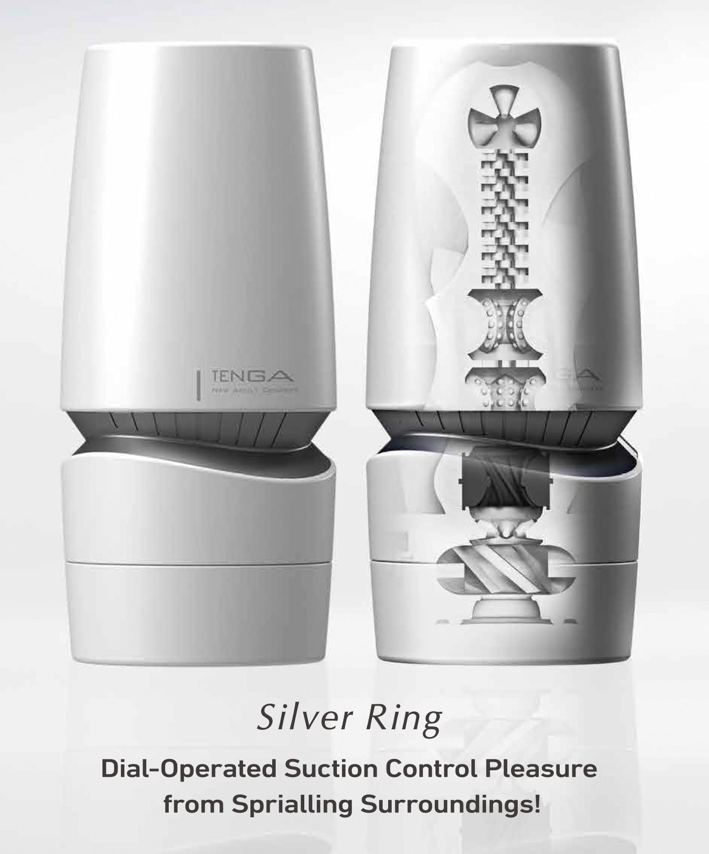 TENGA AERO Silver VIP masturbators