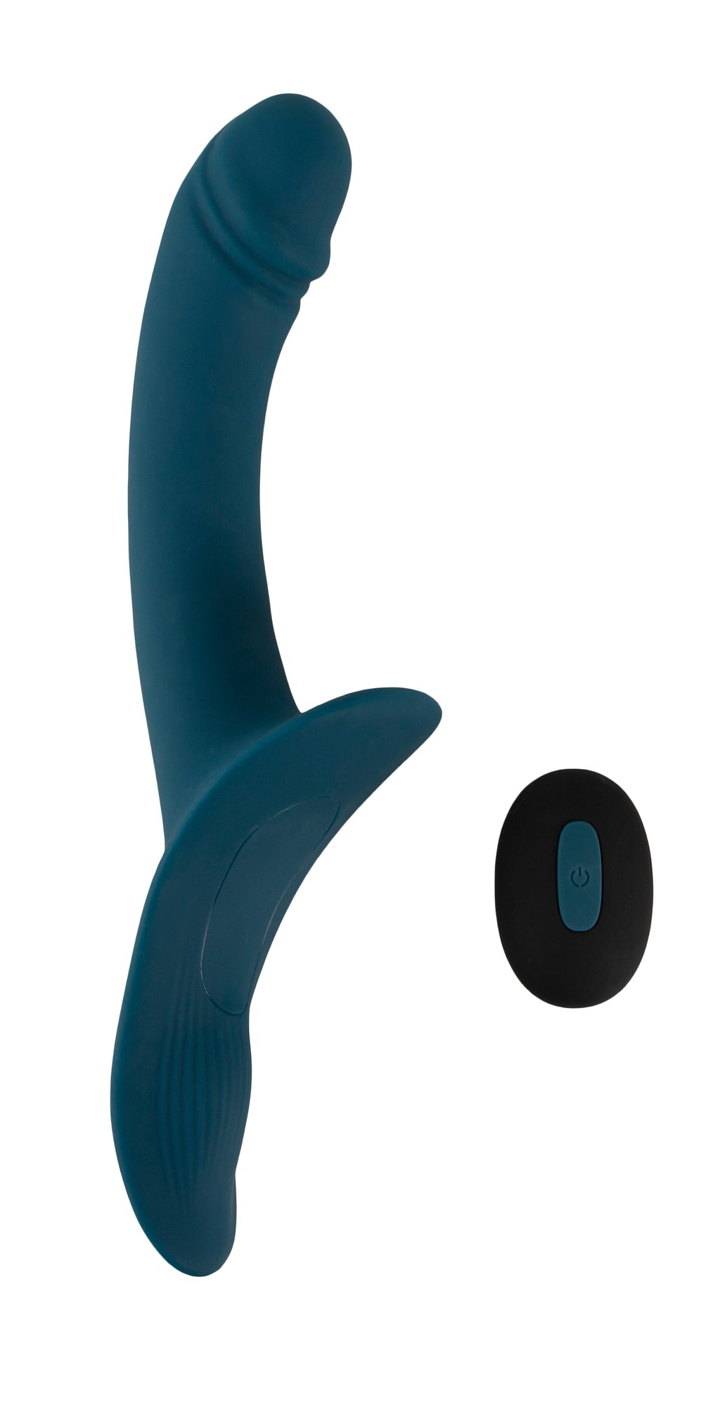 Your Strap-On Blue komplekts ar vibrācijām abiem