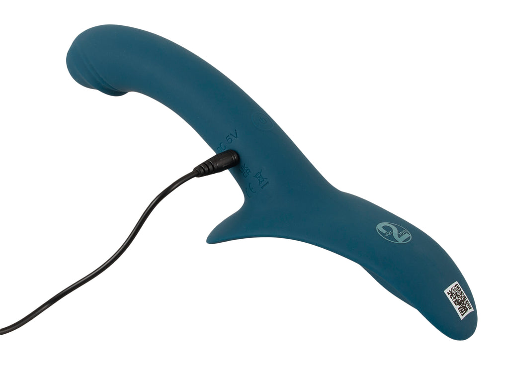 Your Strap-On Blue komplekts ar vibrācijām abiem