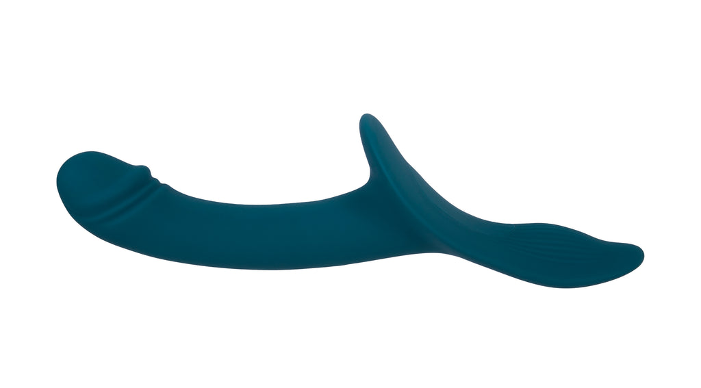 Your Strap-On Blue komplekts ar vibrācijām abiem