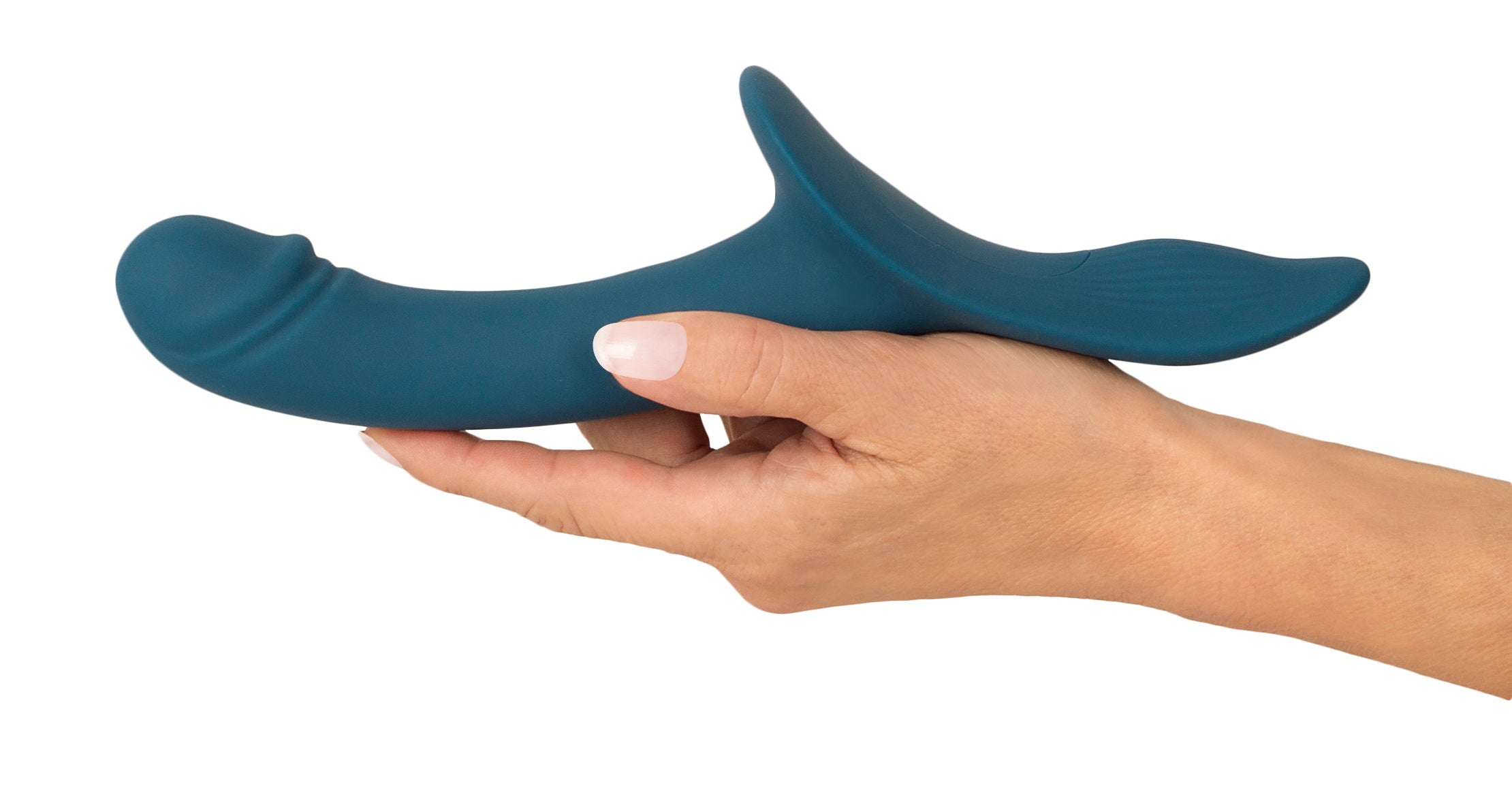 Your Strap-On Blue komplekts ar vibrācijām abiem