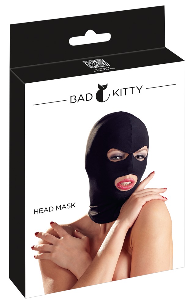 Spīdīga BDSM maska Bad Kitty