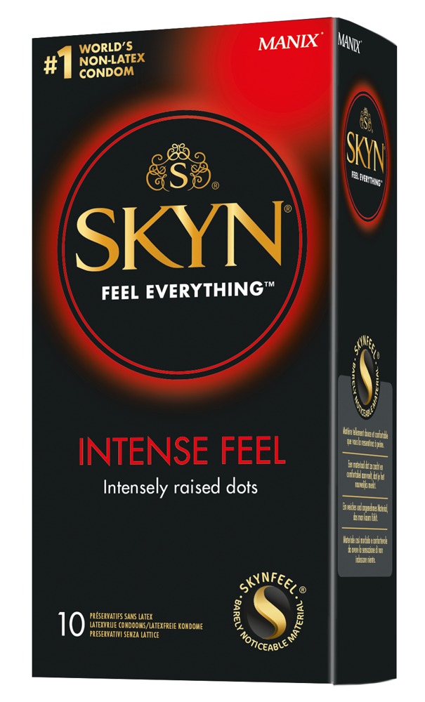 Manix SKYN Intense Feel prezervatīvi 10 gab.