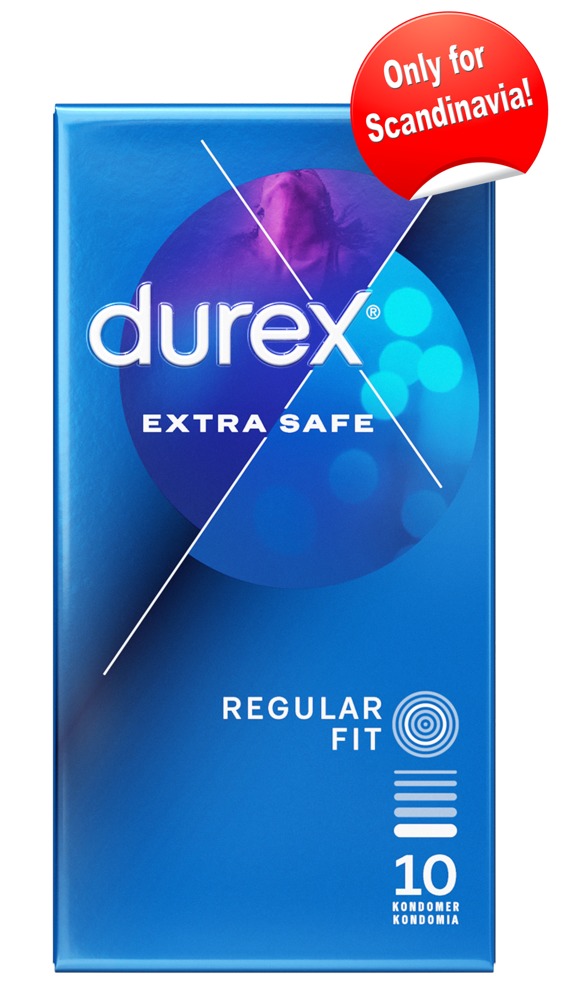 Durex Extra Safe prezervatīvi 10 gab.