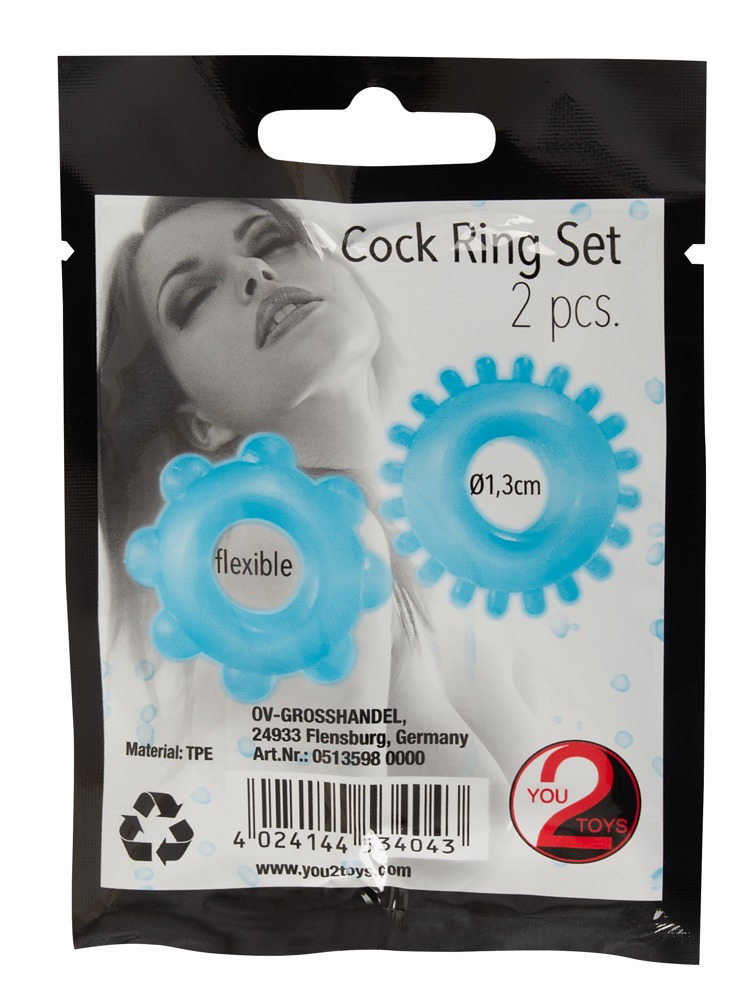Dzimumlocekļa gredzenu komplekts You2Toys