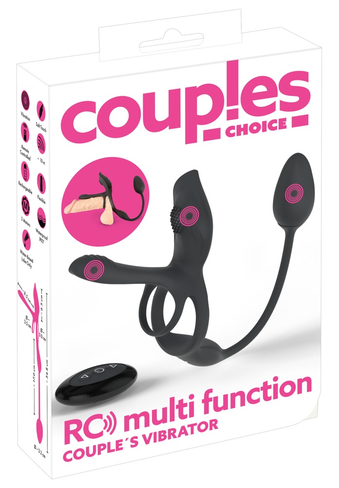 Couples Choice RC daudzfunkcionālie pāra vibratori