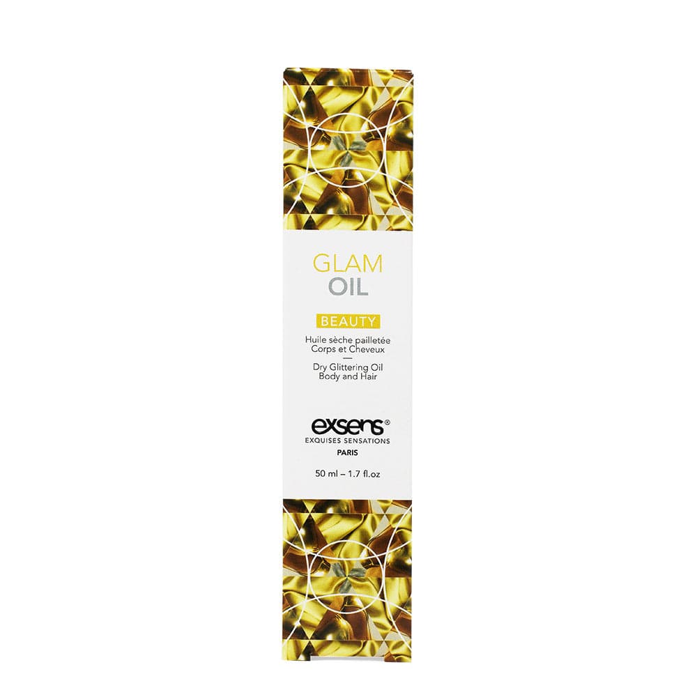 EXSENS Glam Oil zeltaini mirdzoša ķermeņa eļļa 50 ml