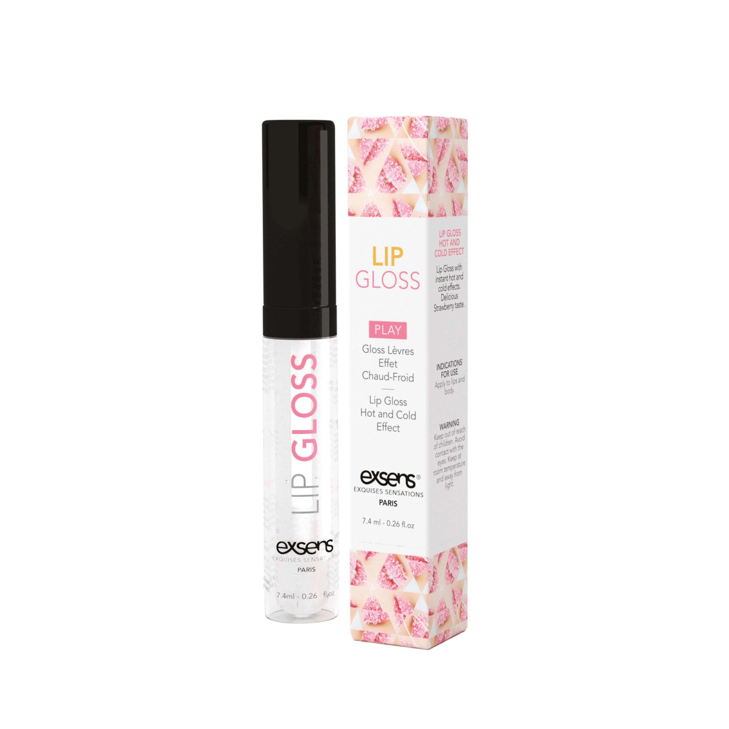 EXSENS Strawberry Hot Kiss sildošs gels 7 ml