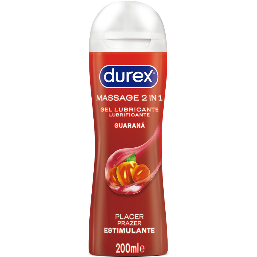 Durex Guarana stimulējošs masāžas gels 200 ml