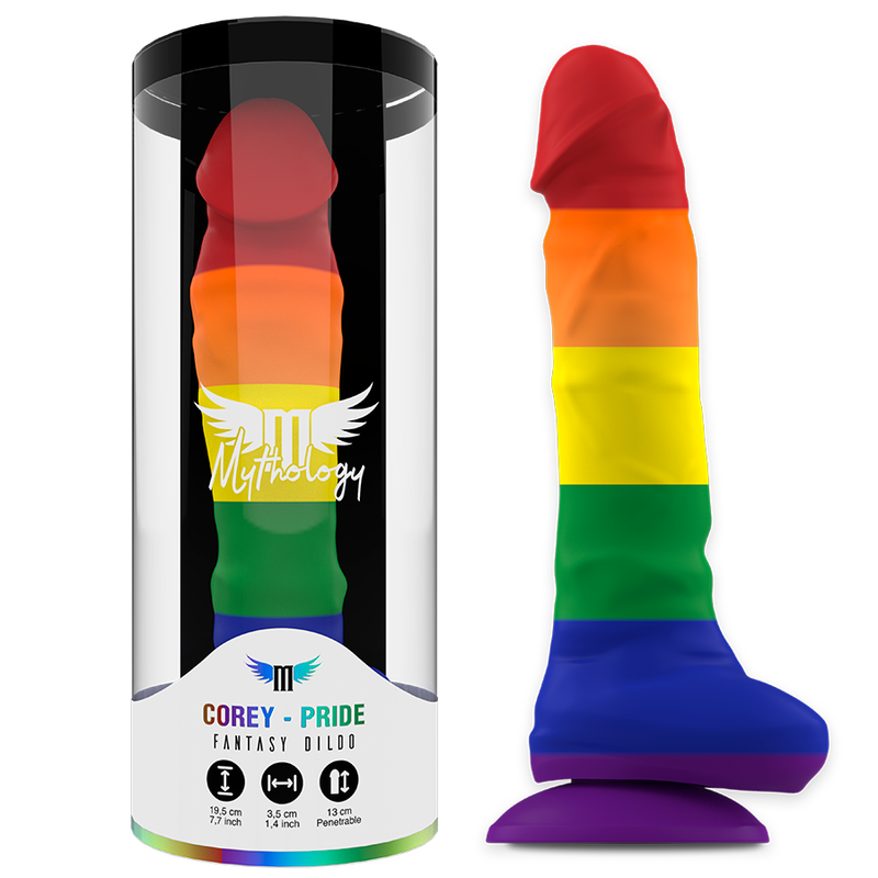 Mythology Corey Pride dildo, L izmērs