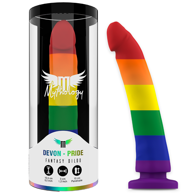 Mythology Devon Pride dildo, M izmērs