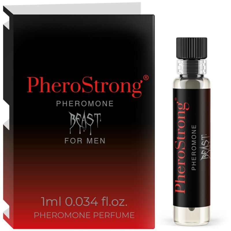 PheroStrong Beast For Men - parfīms ar feromoniem vīriešiem 1 ML