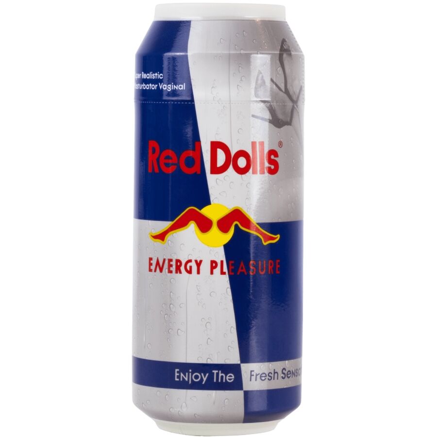 RED DOLL ENERGETIC DRINK reālistisks masturbators